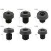 1Pcs Billiard Extension Accessory Billiard Cue Bumper Bottom Cover Block Butt Back Plug Screw Rubber for MEZZ/Universal/HOW/PERI