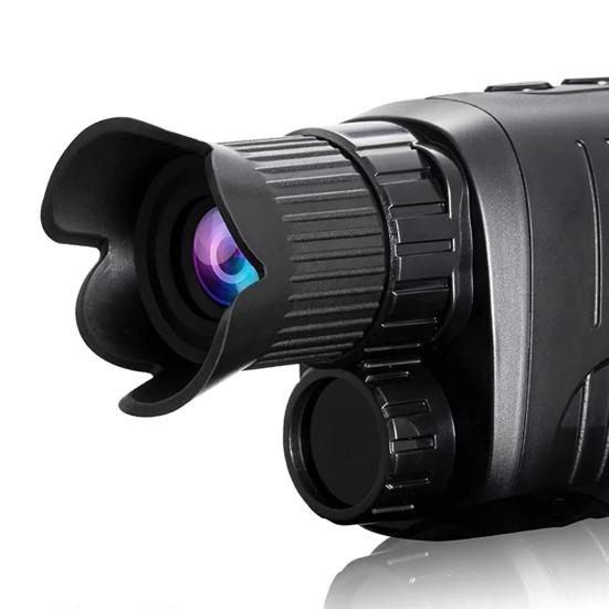 1 Set Digital Night Vision Device Support TF Card USB Rechargeable Adjustable Long Infrared Digital Zoom 5X Photography