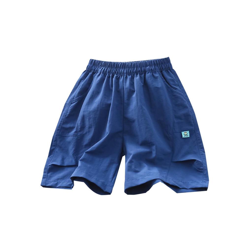 Kids' Quick-Dry Outdoor Cargo Shorts - Summer Casual, Loose Fit