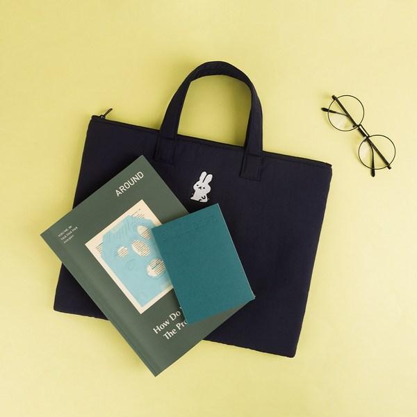 Bestickte Laptoptasche Airy Laptoptasche Hello Rabbit