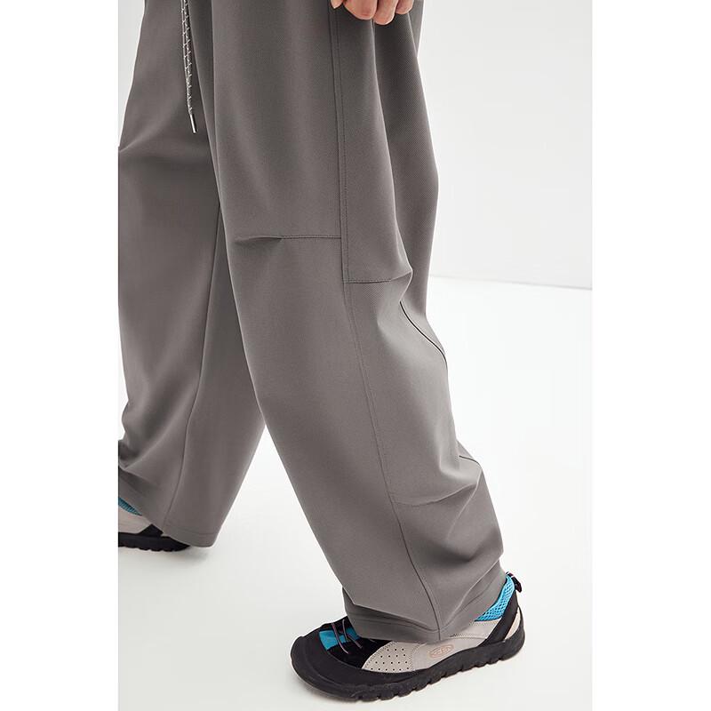 PEACEBIRD Men's Waffle Straight-Leg Casual Pants