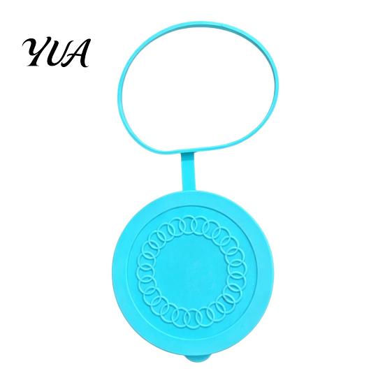 Silicone Can Lids Yogurt Jar Lid, Reusable Leakproof Sealing Lid for Food Cover Glass Jar, Milk Bottle, Dishwasher Safe Canning