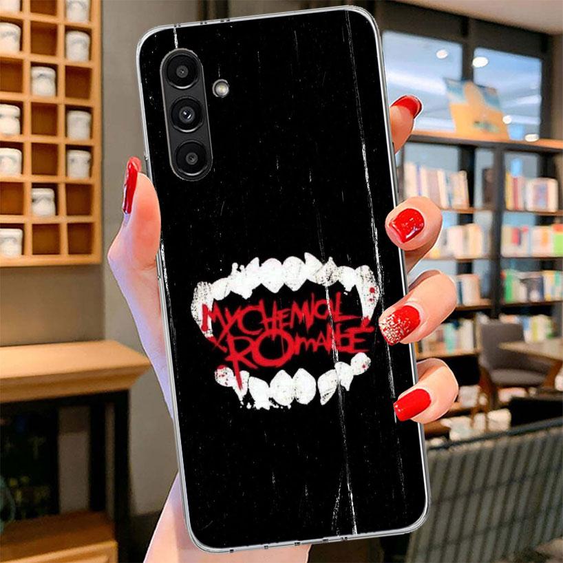 My Chemical Romance MCR Phone Case For Samsung Galaxy A17 A37 A57 A16 A26 A36 A56 A15 A25 A35 A55 A14 A24 A34 A54 A13 A23 A33 A5