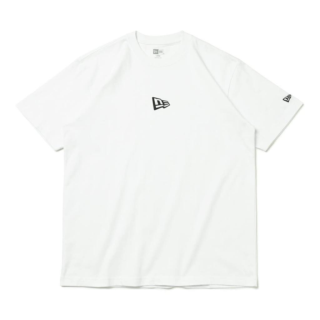 New Era Flag Logo Mini Short Sleeve Men's T-Shirt (White/LL, 13534570)