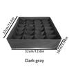 7/24 Grid Separated Compartment Sock Underwear Organizer Non-Woven Fabric Drawer Divider for Wardrobe Bedroom Home Storage