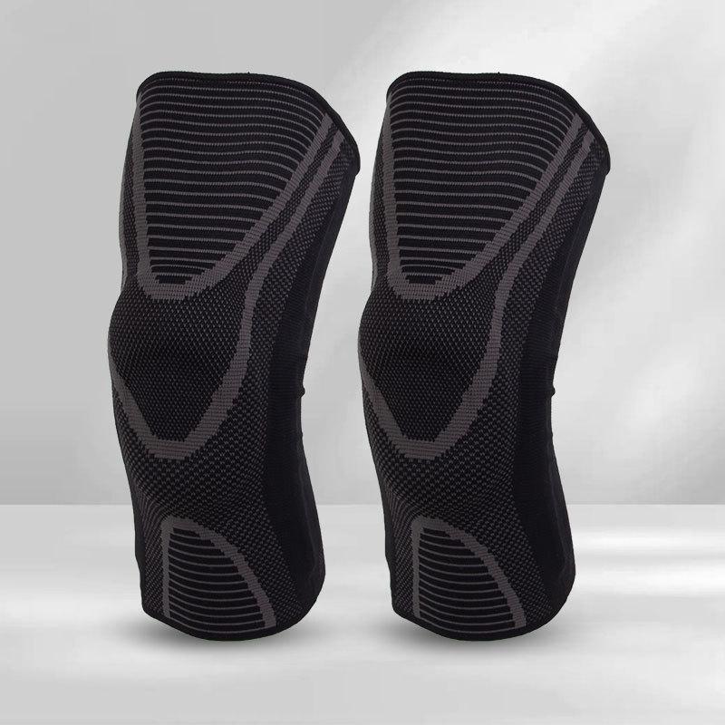 

Спортивные наколенники Четыре эластичных нескользящих теплых нейлоновых вязаных защитных приспособления для активного отдыха, велоспорта, альпинизма XXXL