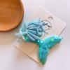1pc Mädchen Cartoon Meerjungfrau Starfish Shell Haarnadeln Kinder Laser Pailletten Haarspangen Baby Haar Clips Glitter Headwear Haar Zubehör