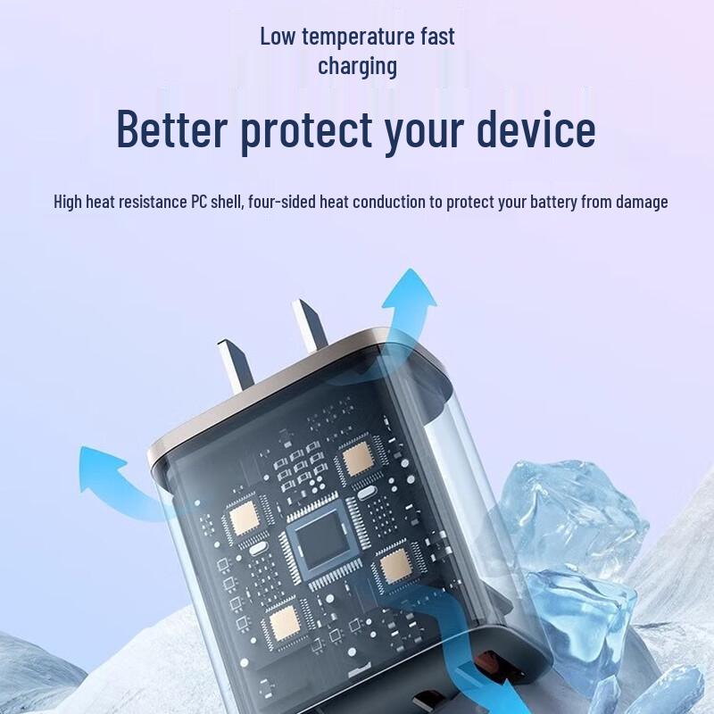 Nengshi 30W Multi-Port USB-C PD Fast Charger with Digital Display