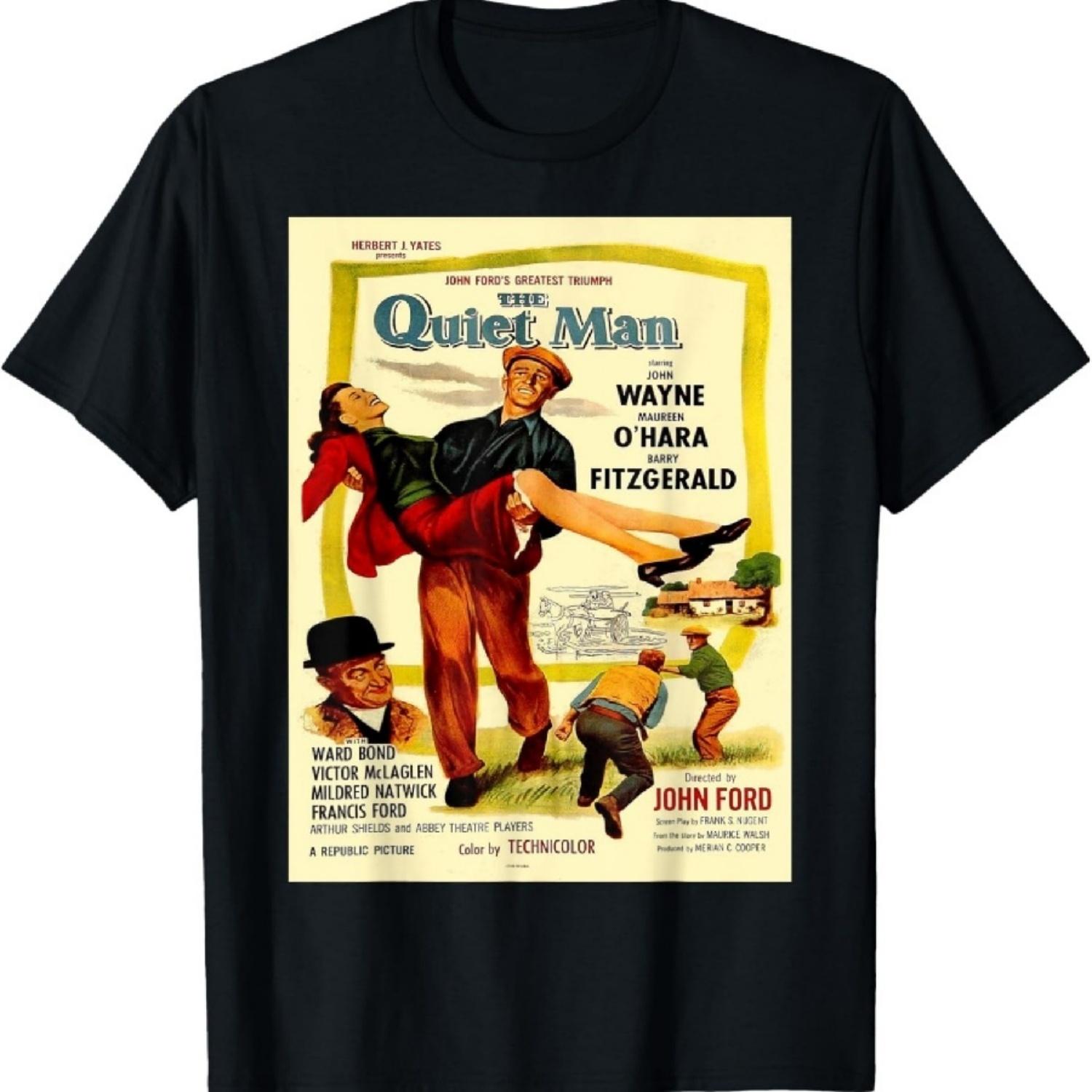 Vintage poster - The Quiet Man T-Shirt T-Shirt XXXXXL разноцветный