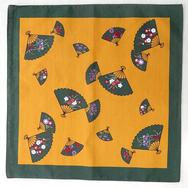 Furoshiki wrapping Set of Japanese Sturdy Shantung Woven Fabric for Wrapping Lunch and Small Perfect Gift for or Respect for the Aged Day [19-inch]