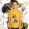 One Piece Usopp Anime Print Boys Girls Cotton T Shirt Casual Short Sleeve Kids Summer Top Soft Breathable Daily Wear