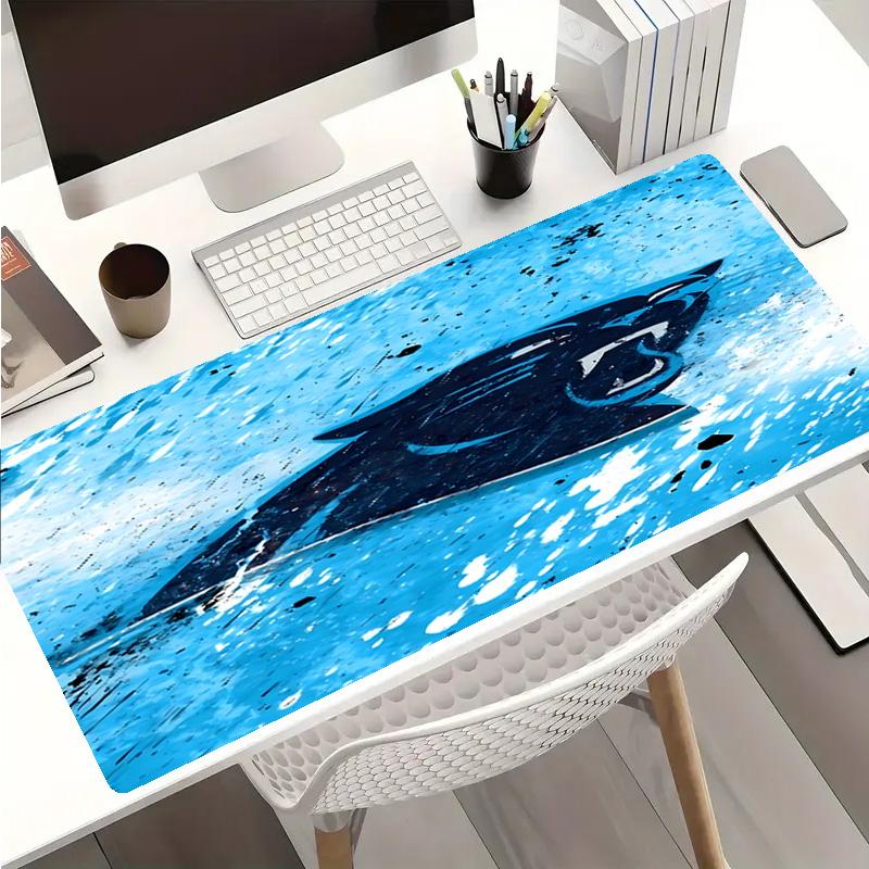 Carolina Panthers Mouse Pad - Non-Slip Rubber Base, Smooth Surface for Work,Gaming,Office,And Home Use, Desk Mouse Pad