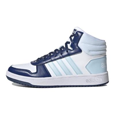 Dámske tenisky Hoops 2.0 Mid 'Biela Modrá' G55055