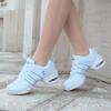 Unisex Breathable Mesh Dance Shoes with Soft Sole for Fitness, Aerobics, and Jazz.