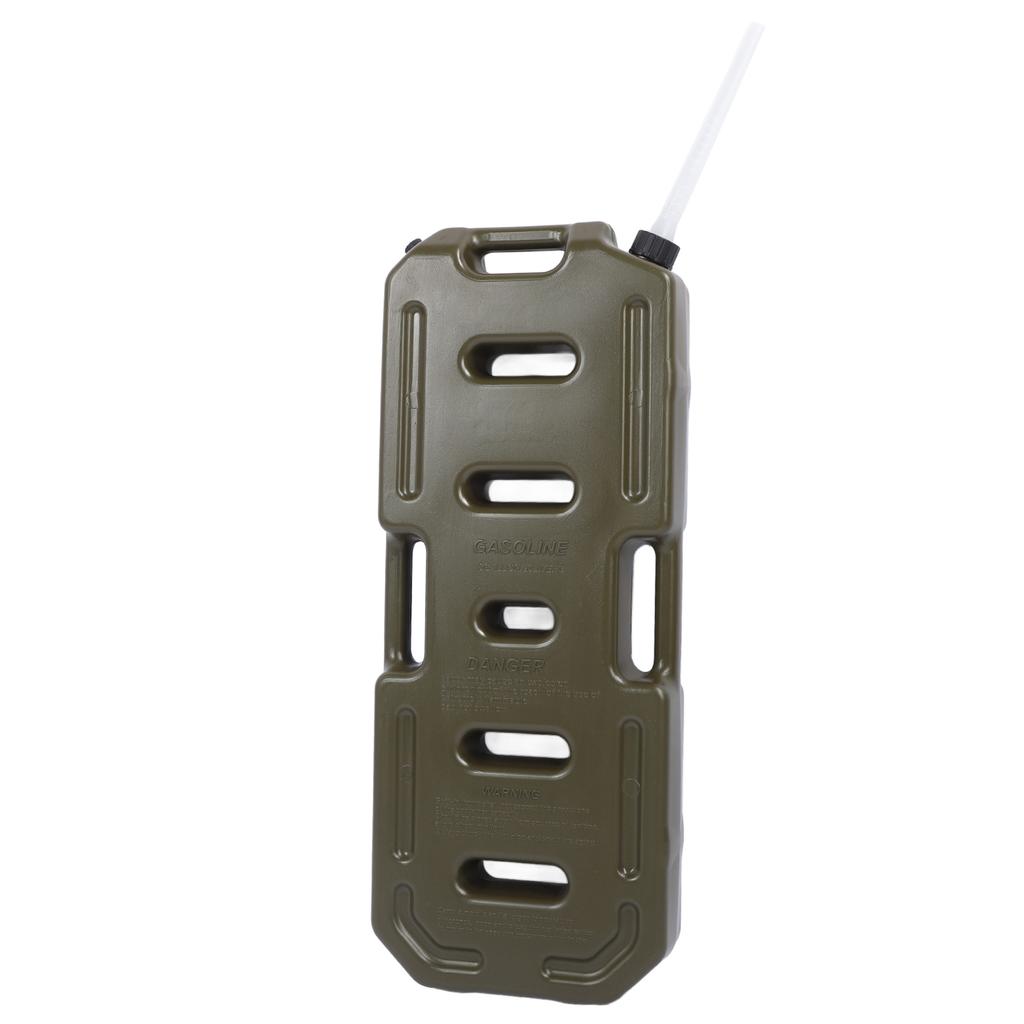 5.2 Gallon 20L Oil Can Gas Container Pot Gasoline Anti Shock Fuel Storage Tank Pack with Handle for Car Motorcycle UTV