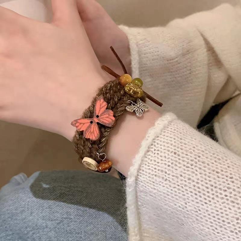 Unique Handcrafted Turquoise Alloy Bracelet Delightful Cute Style Women For