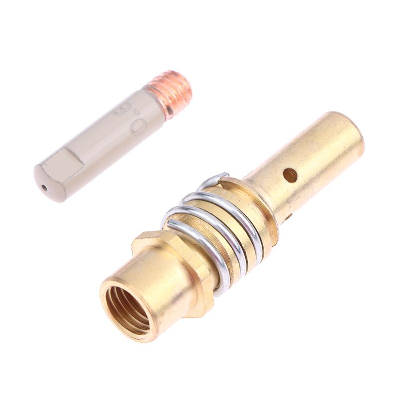 1/3Pcs 15Ak Coating Protection Nozzle 0.8/1.0/1.2Mm Contact Tips Non-Stick Welding Slag European Airless Nozzle