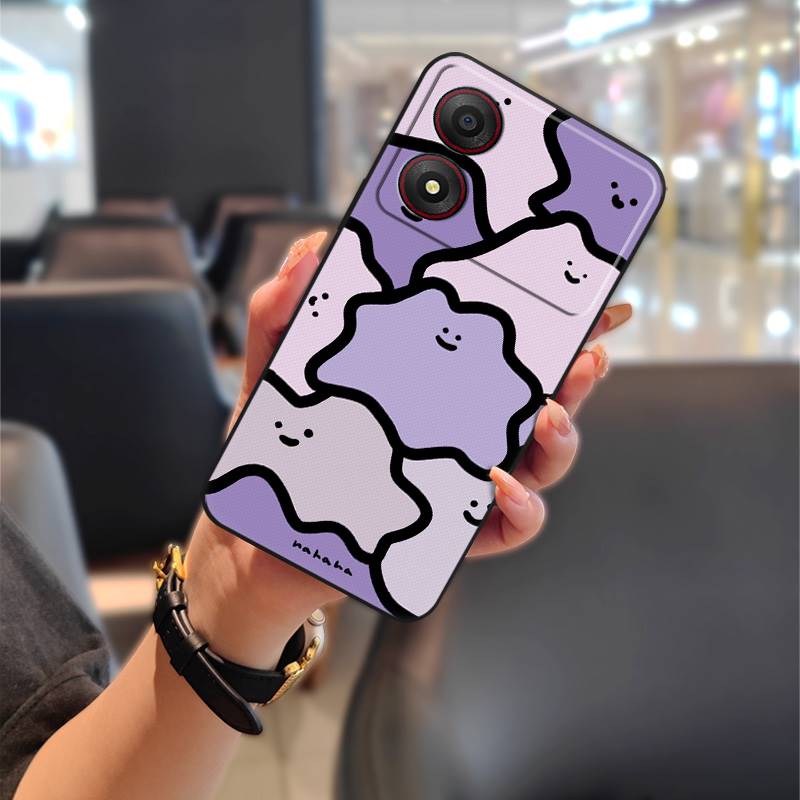 Urocze etui TPU na telefon ZTE Blade A34 Ochronne Trwałe Etui na telefon Modny Design Wodoodporny Silikon Odporny na wstrząsy