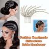 Sparkling Bride Crown Tiaras Elegant Wedding Hair Accessories  Banquet Event