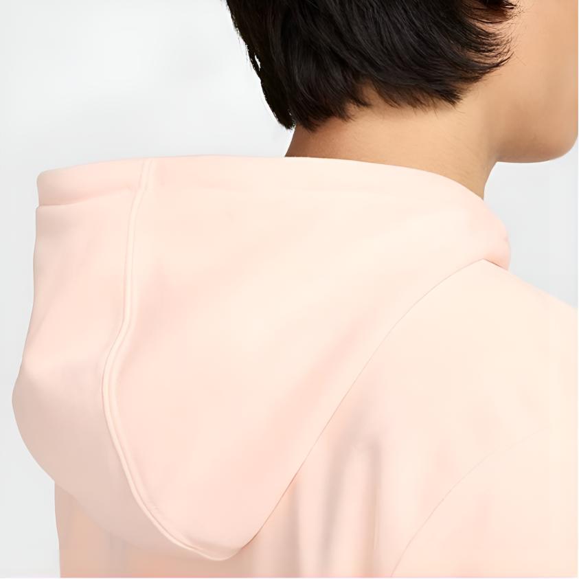 Nike Solid Color Zip-Up Hooded Long Sleeve Sweatshirt Men tops Pink FN3885-664