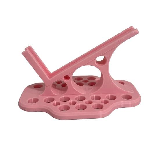 

Настільна підставка для мобільного телефону для лежання, протиковзка, hands-free, ергономічна, для перегляду відео рожевий