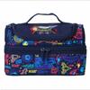 Kids Insulated Lunch Bag School - Double Layer Waterproof Canvas Tote With Handle Large Capacity Leakproof Student Lunchbox