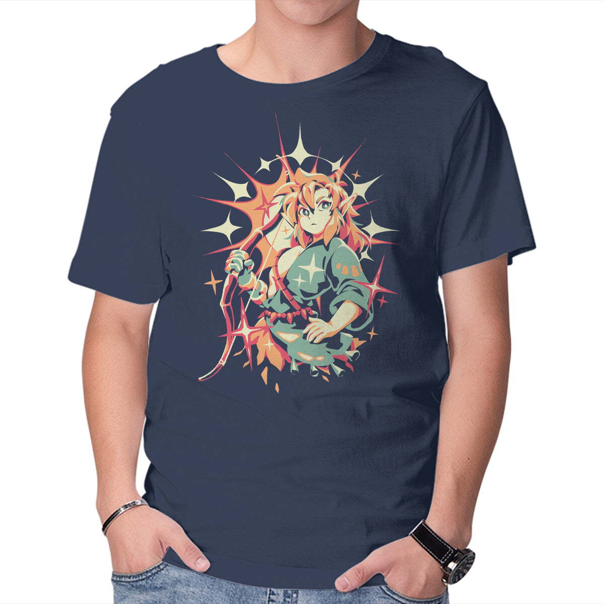 Unisex Crew Neck T-Shirt Kingdom Boy Graphic Short Sleeve Casual Tee S