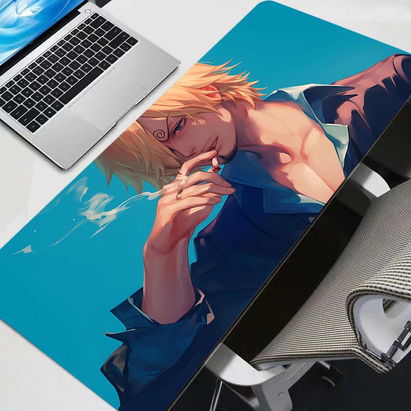 Mouse Pad One Piece Anime Durable New Gaming Accessories Mousepad Gamer PC Completo Computer Keyboard Desk Mat Varmilo