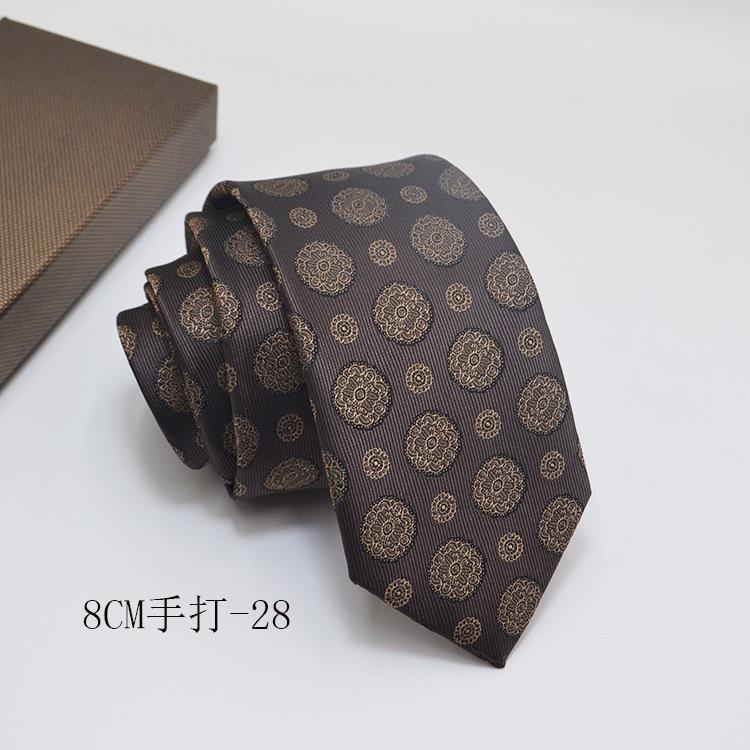 Formelles Hemd Business Krawatte Hochzeit Bankett Herren Polyester Handgebunden Lange Krawatte