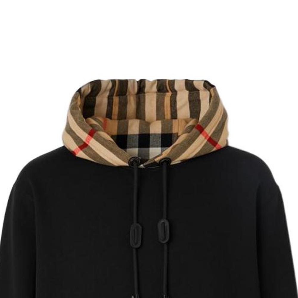 Burberry Check Kapuze Baumwoll Hoodie 80581171