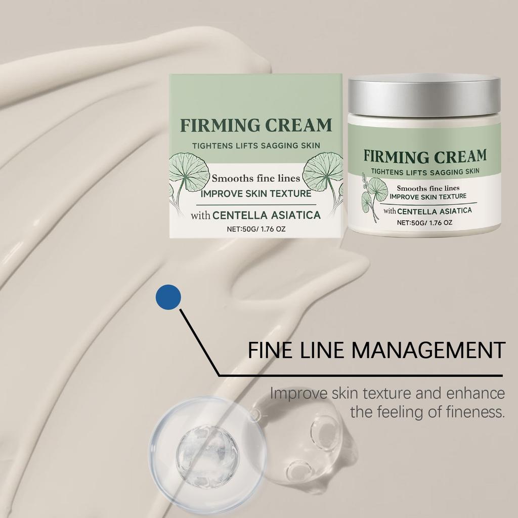 Centella Asiatica Verzorgingscrème Zachte Ingrediënten Voeden Lichaamshuid Hydraterend 50G.