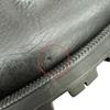 Excellent GUCCI Knee-high boots Mouton black leather Women 37.5 Used