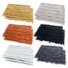 Pack of 2 Cotton Linen Dining Mats Set Table Decors Dish Protective Mats Cotton Linen Texture Suitable for Table Meals