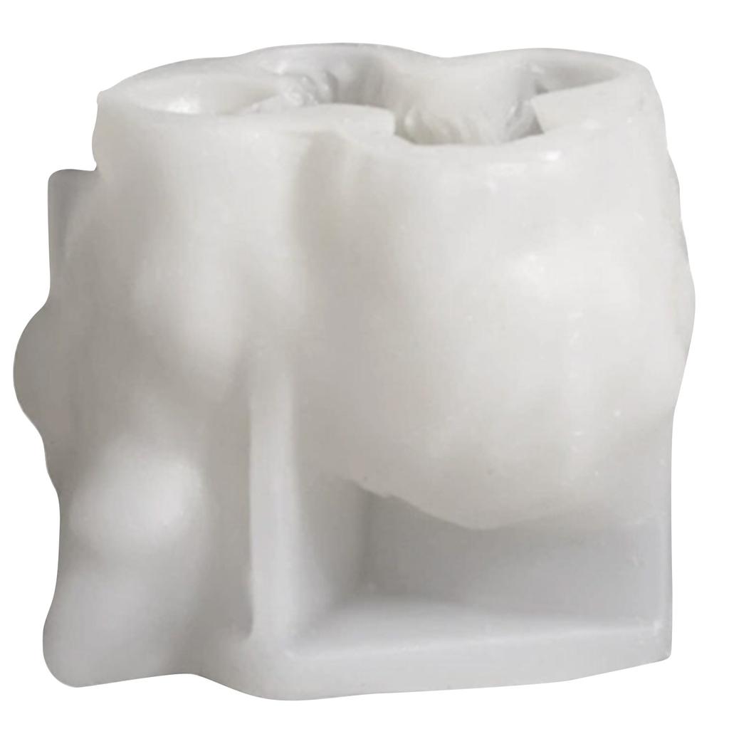 Highland Yak Shaped Silicone Mold for Candle Making Flexible Reusable Mold for DIY Aromatherapy Wax Crafts Projects