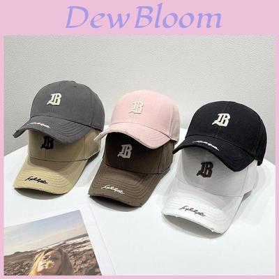 Baseballkappe Damen Gestickt Buchstabe Baumwolle Lässig Sonnenhut Für Herbst