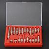 22pcs Stainless Steel Test Indicator Contact 0.01mm Precision Dial Indicator Points Set