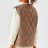 Women's Fashion Light Jacket Stand Collar Multicolor Zipper Button Coat