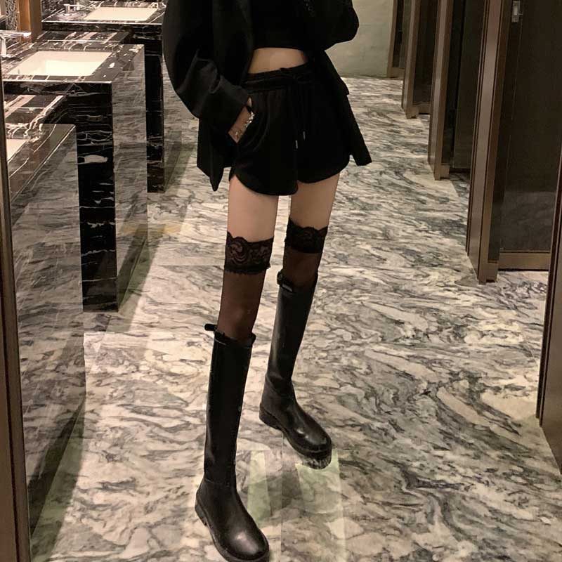 Women Long Stockings Sexy Socks Thigh High Stocking Belt Transparent Sexy Party Club Sexy Stockings