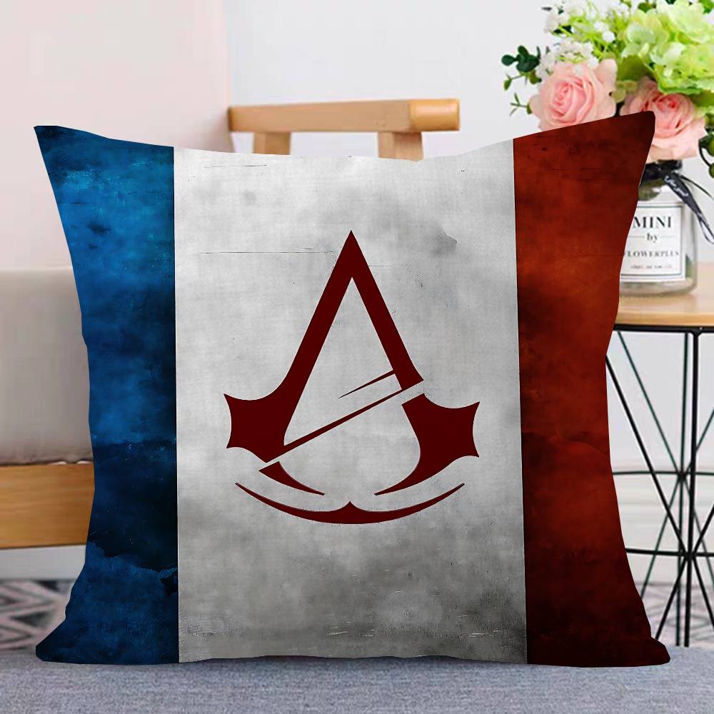 A-Assassins C-Creed Gaming Lucky Dragon Pillow Cover Sofa Cushion Cover Home Room Decoration Children Gift
