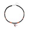 Millet Bead Necklace Goth Dark Wind Halloween Ornament Pumpkin Cat Spider Collarbone Chain Female