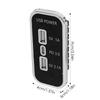 Fast Car Charger USB Auto Charging Plug Vehicle Power Splitter With Indicator Light Versatile Auto Charging Station Vehicle USB