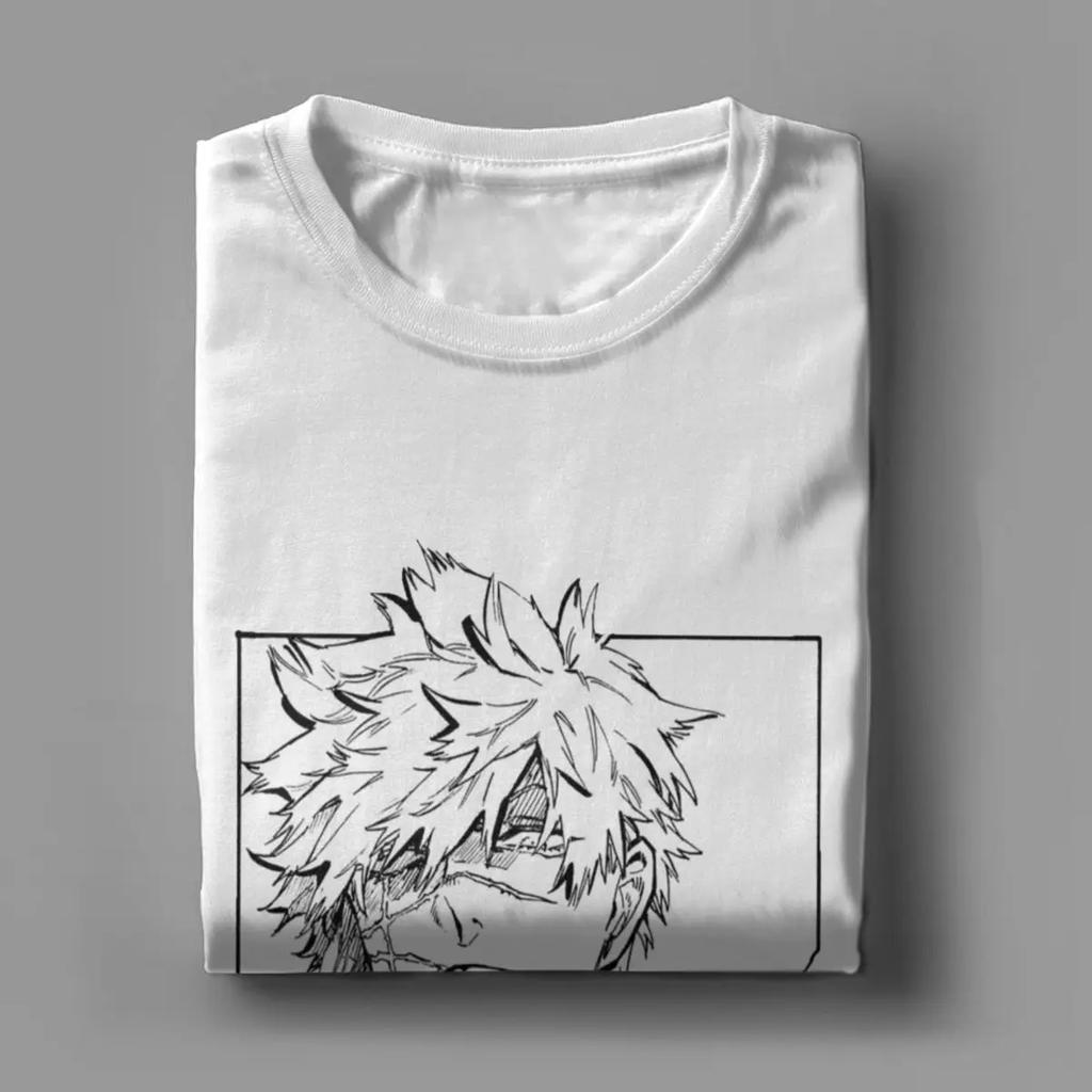 POMEL Men T Shirts Funny Tee Shirt Short Sleeve Round Collar T-Shirt Pure Cotton Summer Tops