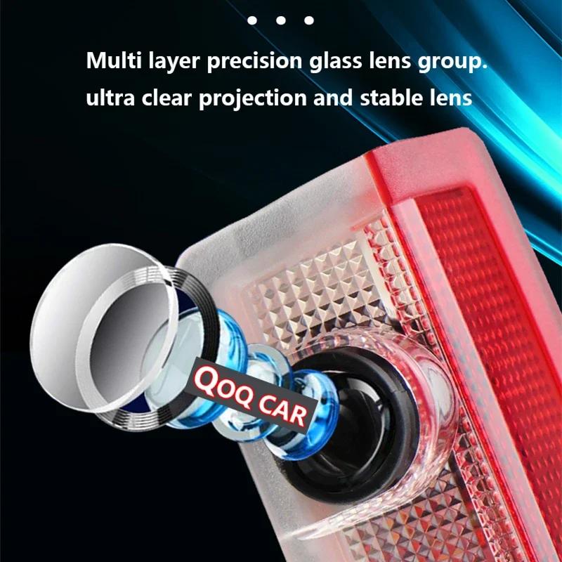 For Mercedes Benz C Class W206 W205 W204 W203 C Coupe C63 C180 Led Car Door Logo Welcome Shadow Light Laser Projector Ghost lamp