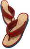 Aiai Jute-Sandalen mit japanischem Made in Japan Druck Damengröße Muster, (Tier (rot), L)