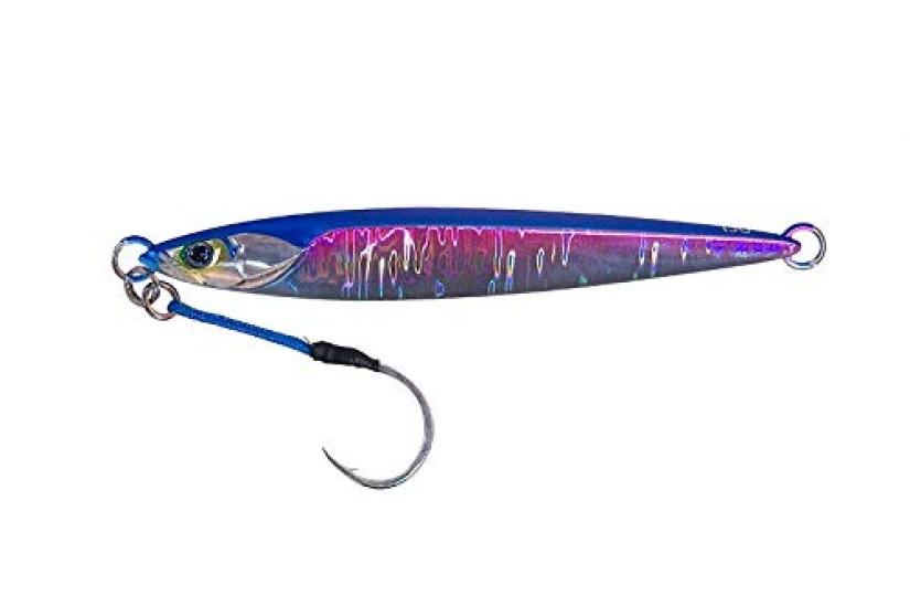 

Jackall Lures JACKALL Metal Jig Bumbles Jig Short 250g G205 Sexy Blue Pink