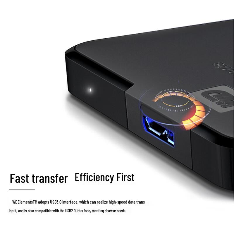 WD Elements Portable External Hard Drive