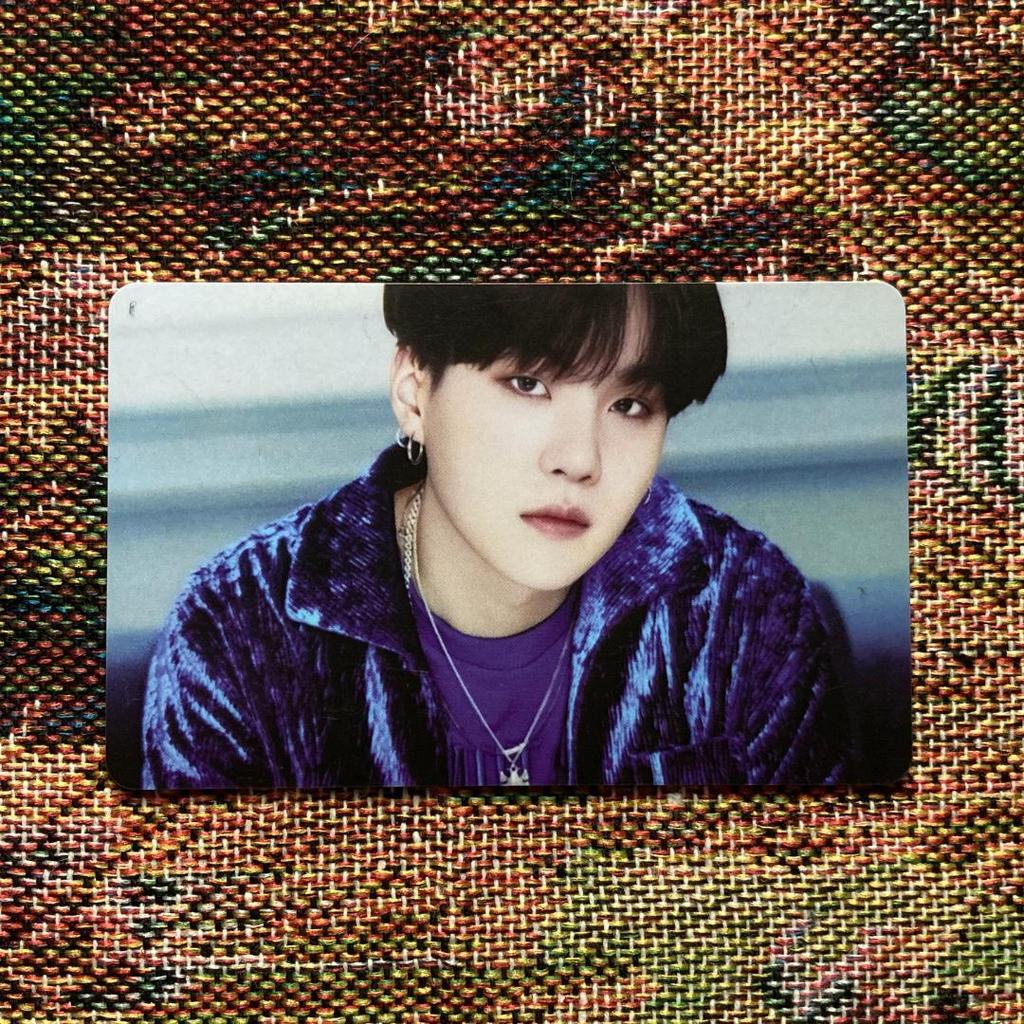 [USED] BTS Yoongi SUGA Lucky Drop BE Unreleased Trading Card