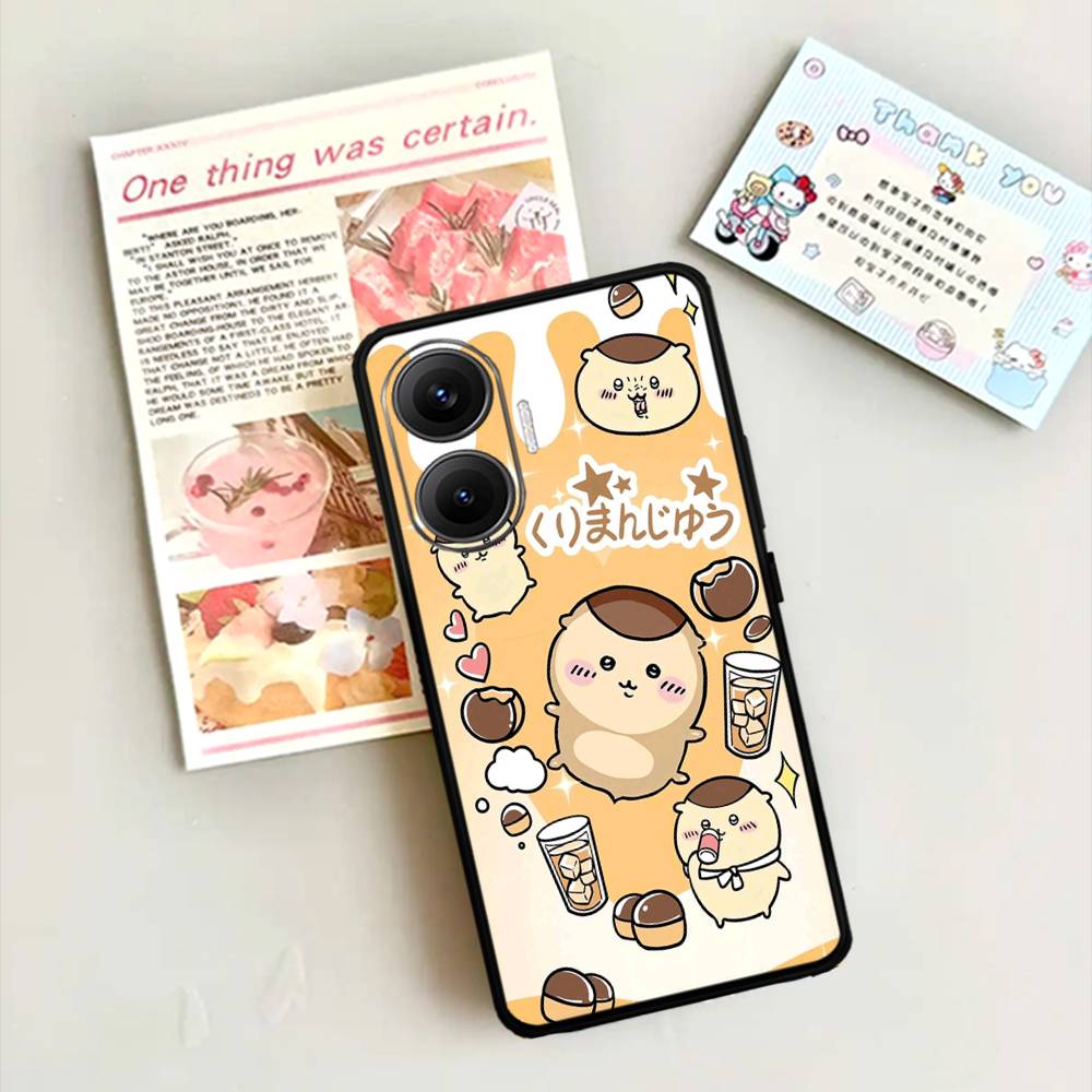 Cute C-Chiikawas Hachiwares Phone Case For Xiaomi Mi 5X 8 9 10 11 12 Lite Pro 10T PocoX3pro PocoM3 Note 10 Pro Lite