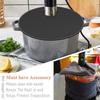 Stew Pots Silicone Lids Silicone Material Stew Pots Lids Slow-stew Cooker Cooking Lids Heat Resistant for Stew Pots