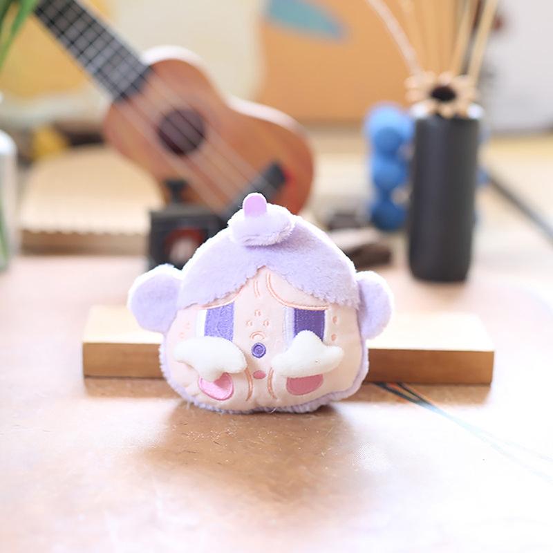Kawali Cute Bubble Mart Plysj Doll Pendant Bag Nøkkelringer Bildekorasjon Kreativ hengende ornamenter Søte Barnegave Til Jenter